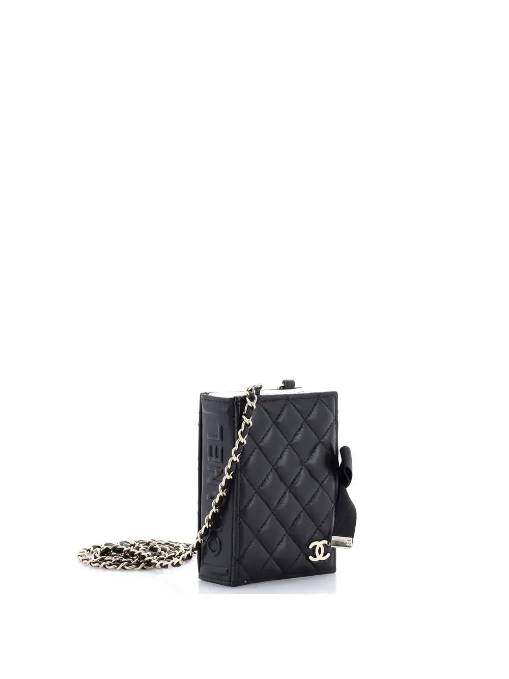 Chanel Cc Book Card Holder With Chain #226729C34B